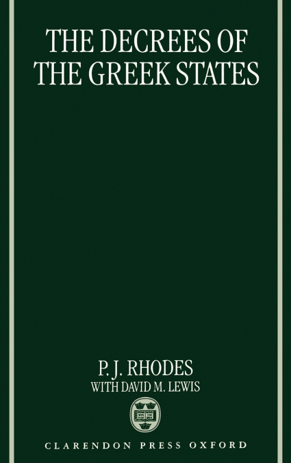 The Decrees of the Greek States