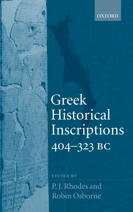 GREEK HISTORICAL INSCRIPTIONS C