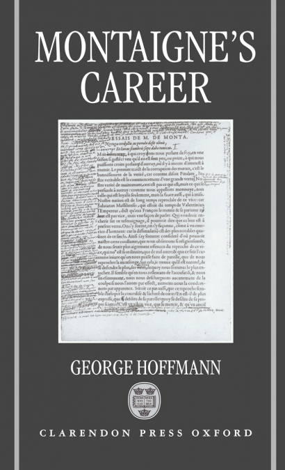 Montaigne’s Career