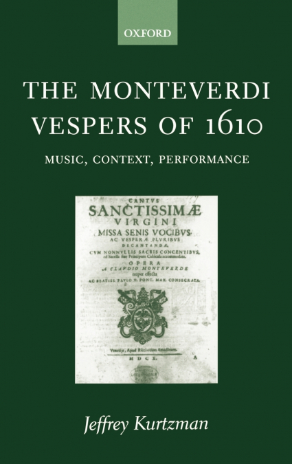 The Moneverdi Vespers of 1610