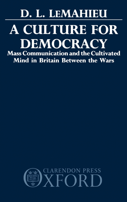 A Culture for Democracy