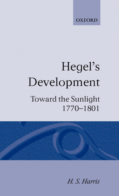 Hegel’s Development