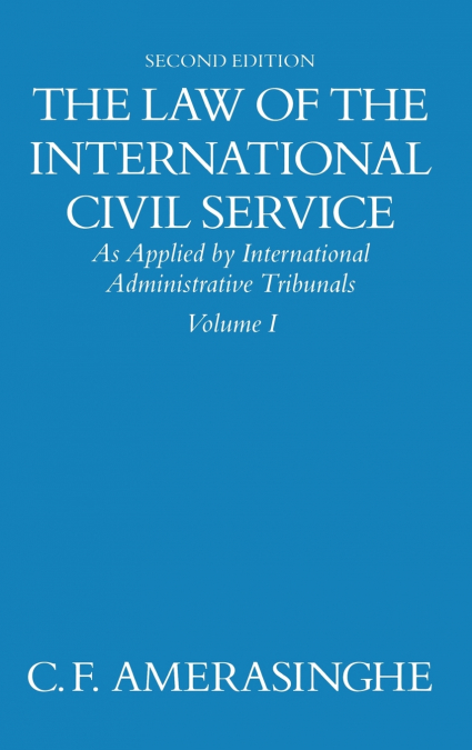 The Law of the International Civil Service