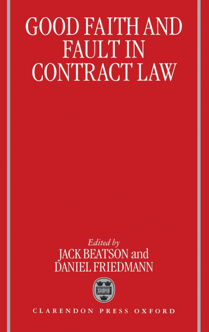 FAITH FAULT CONTRACT LAW C