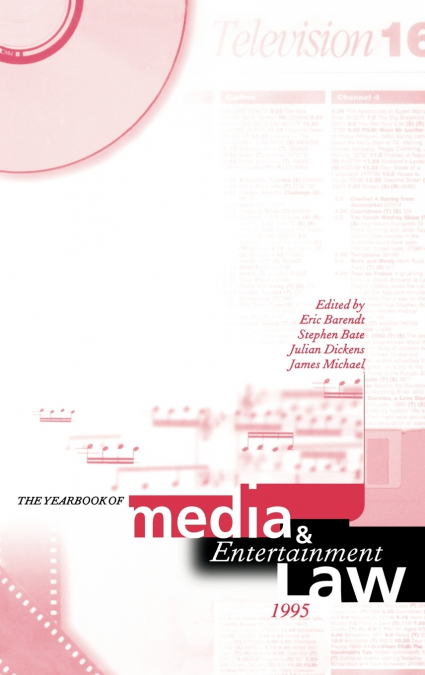 The Yearbook of Media and Entertainment Law 1995