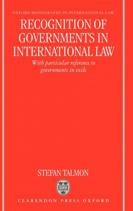 Recognition of Governments in International Law
