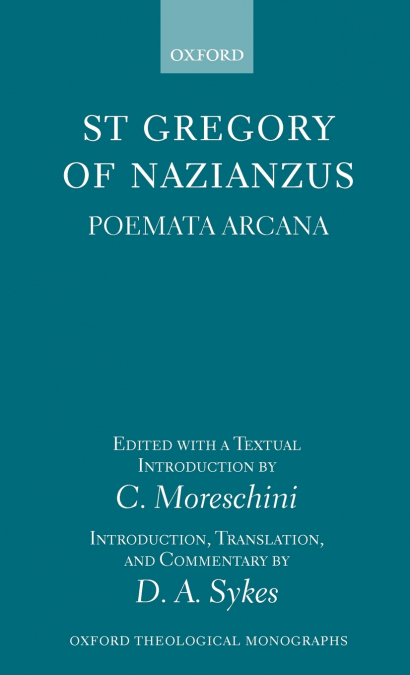 St Gregory of Nazianzus