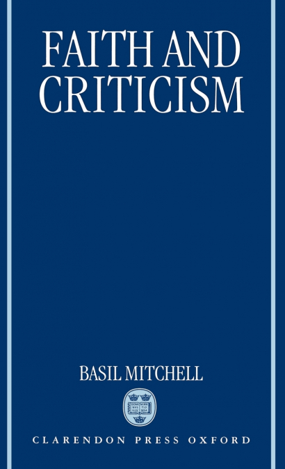 Faith and Criticism
