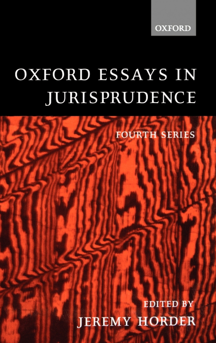 Oxford Essays in Jurisprudence