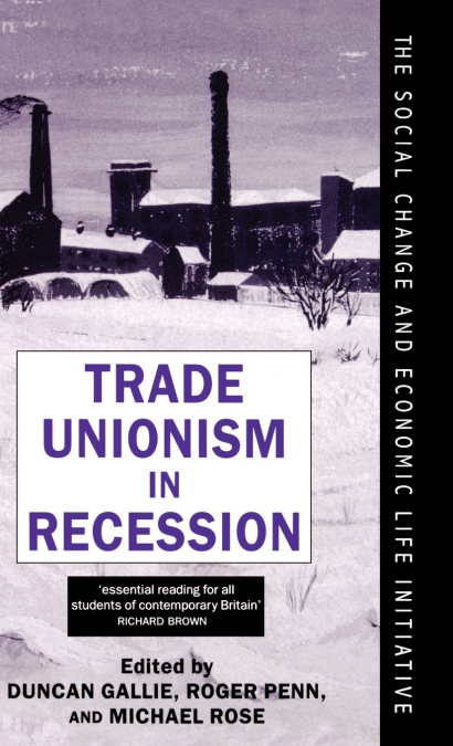 Trade Unionism in Recession