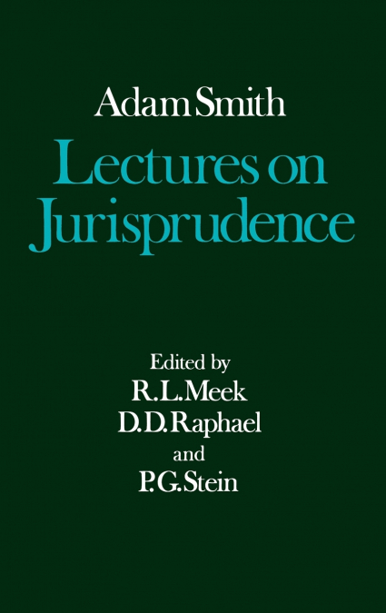 Lectures on Jurisprudence