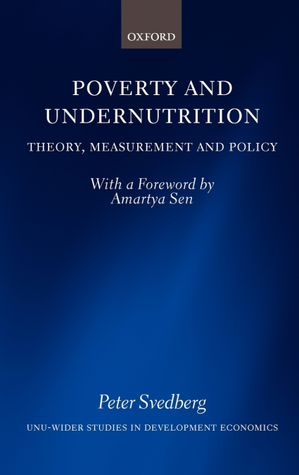 Poverty and Undernutrition