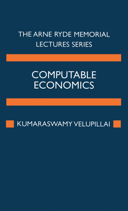 COMPUTABLE ECONOMICS C