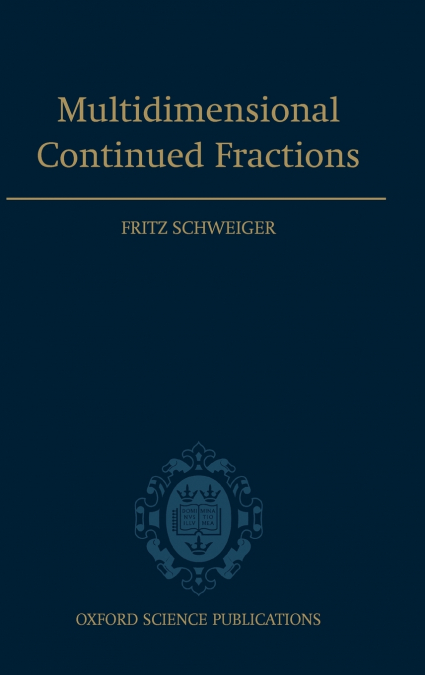 Multidimensional Continued Fractions