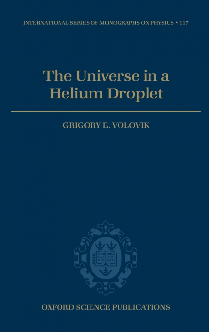 UNIVERSE HELIUM DROPLET ISMP 117 C