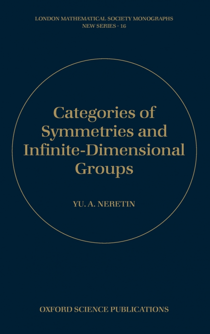 Categories of Symmetries and Infinite-Dimensional Groups