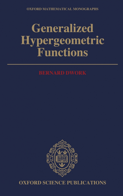 GENERAL HYPERGEOMETRIC FUNCT OMM C