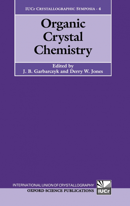 ORGAN CRYSTAL CHEM IUCRCS 4 C