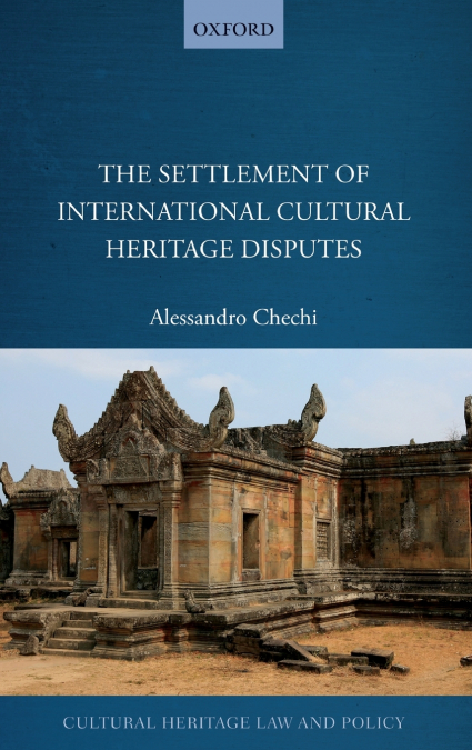SETTLE INTER CULT HERITAGE DISPUT CHLP C