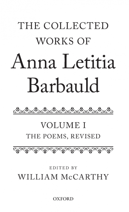 Collected Works of Anna Letitia Barbauld