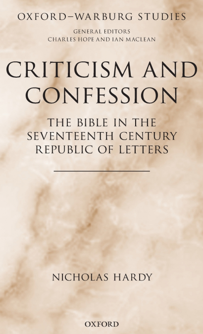 CRITICISM & CONFESSION OWS C