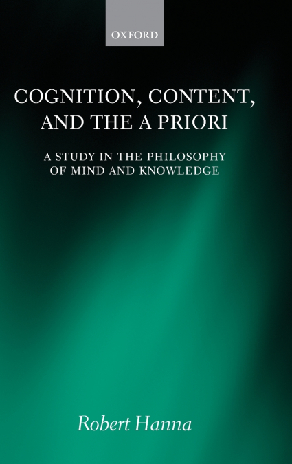 Cognition, Content, and the a Priori