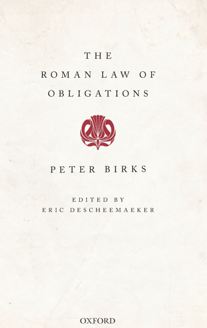 ROMAN LAW OF OBLIGATIONS C