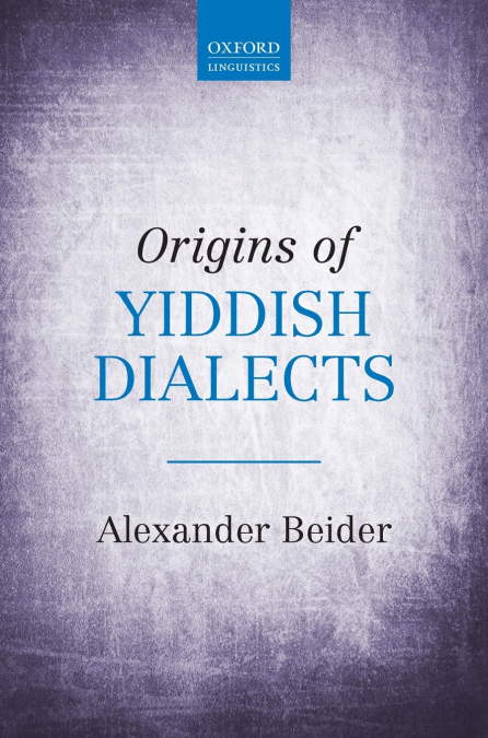 ORIGINS OF YIDDISH DIALECTS C