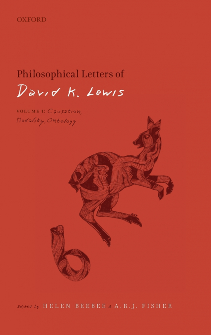 PHILOS LETTERS DAVID K. LEWIS V1 C