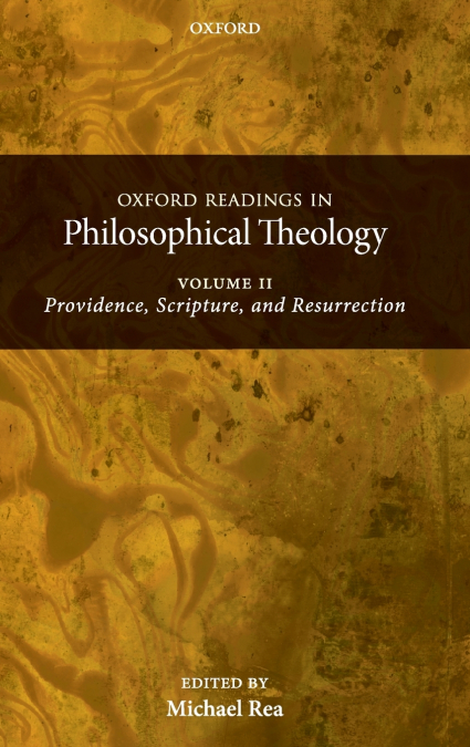 Oxford Readings in Philosophical Theology