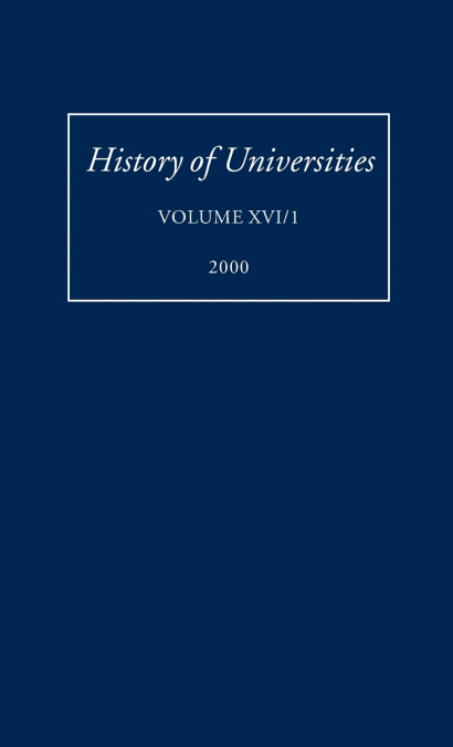 History of Universities