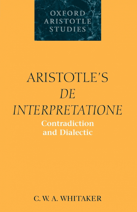 Aristotle’s de Interpretatione