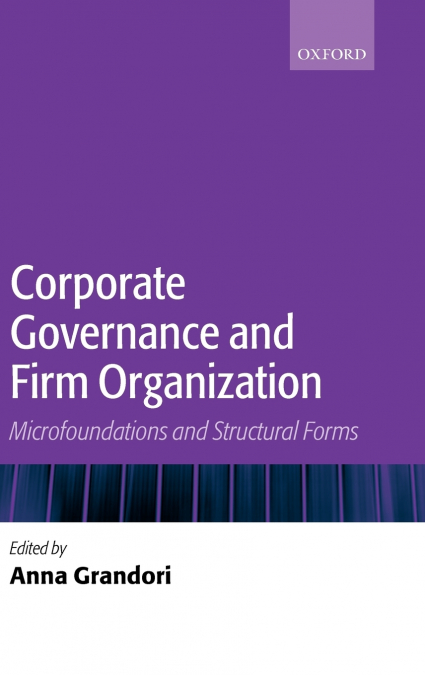Corporate Governanace and Firm Organization