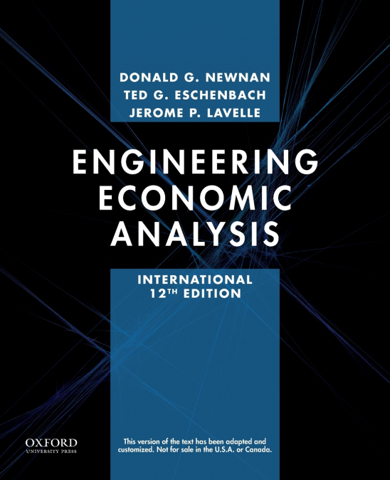 ENGIN ECO ANALYSIS 12E XE P