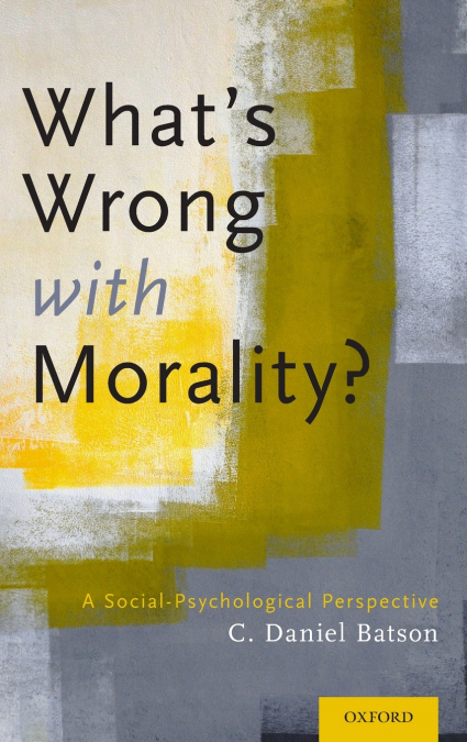 What’s Wrong with Morality?