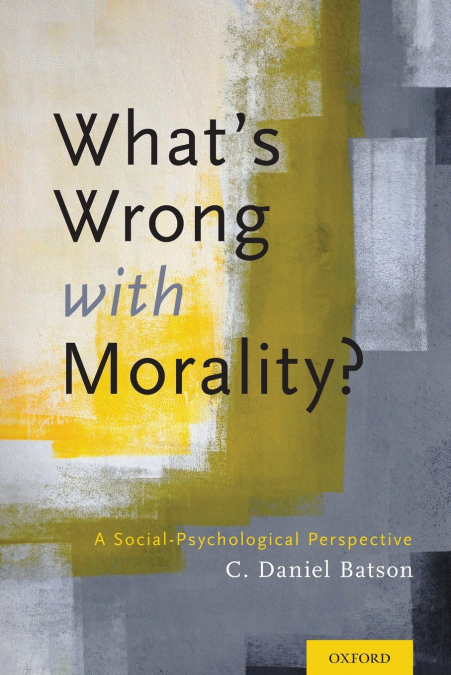 What’s Wrong with Morality?