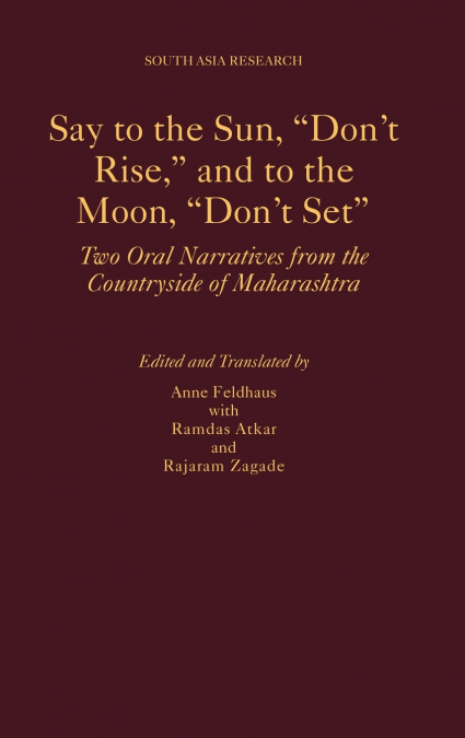 Say to the Sun, 'Don’t Rise,' and to the Moon, 'Don’t Set'