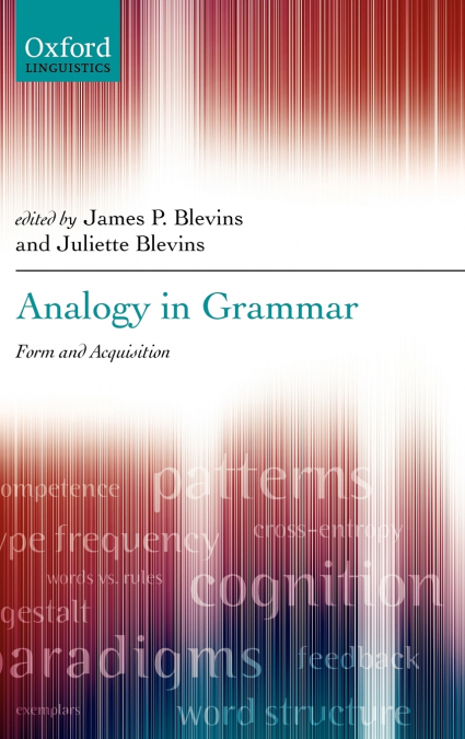 Analogy in Grammar