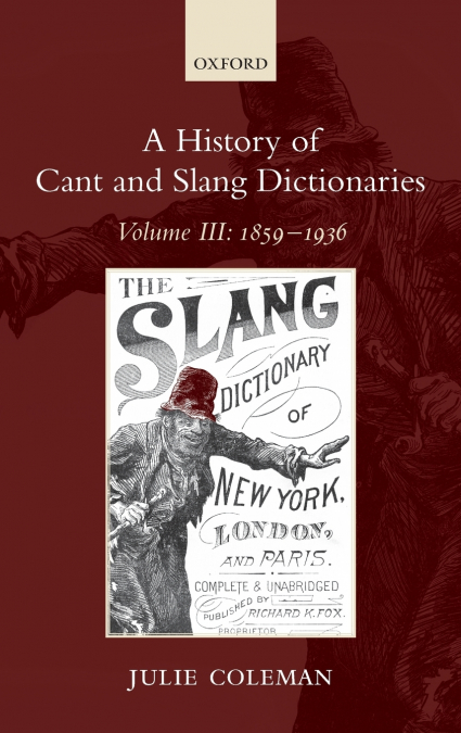 HIST CANT & SLANG DICT VOL 3 HCSD C