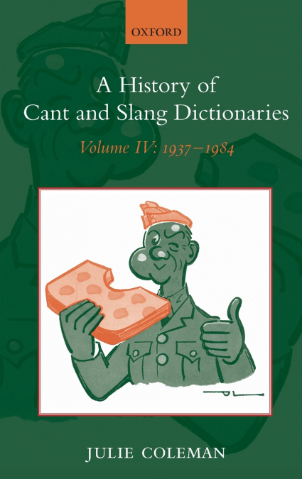 HIST CANT & SLANG DICT VOL 4 HCSD C