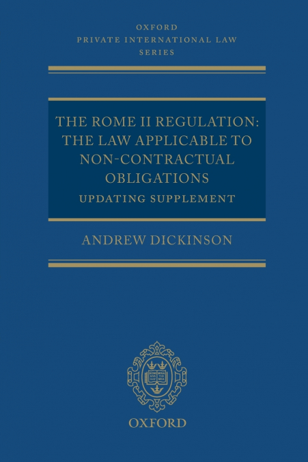 The Rome II Regulation