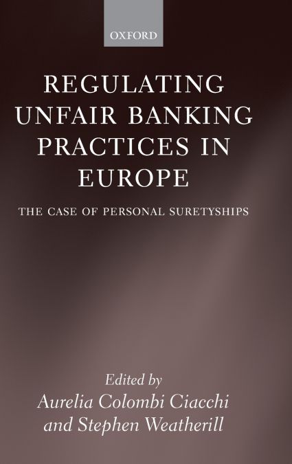 REGULATE UNFAIR BANKING PRACT EUROPE C