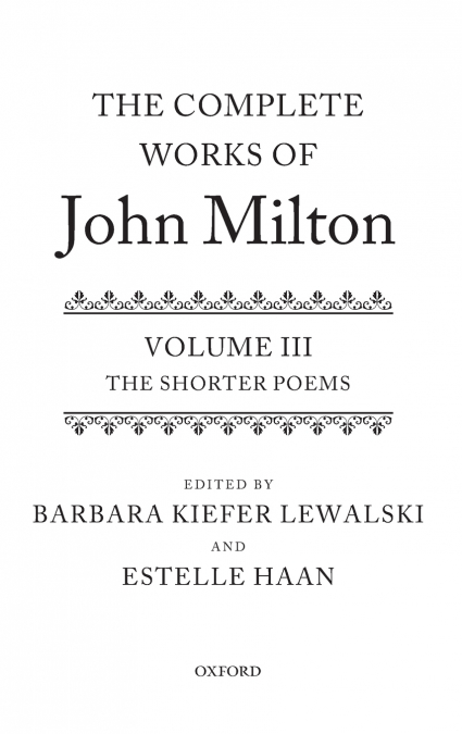 The Complete Works of John Milton