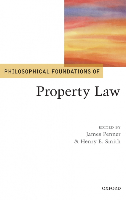 PHILOSOPHICAL FOUNDATIONS PROP LAW PF C