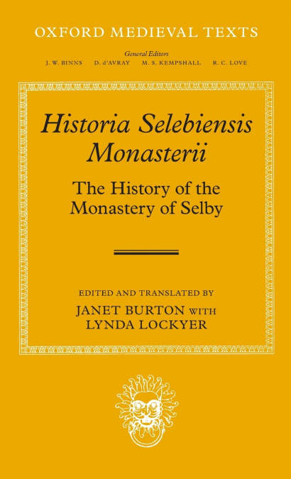 HISTORIA SELEBIENSIS MONASTERII OMT C