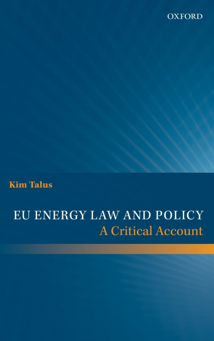 EU ENERGY LAW AND POLICY C