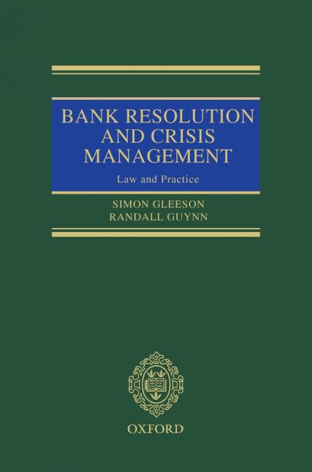 BANK RESOLUT & CRISIS MANAGEM