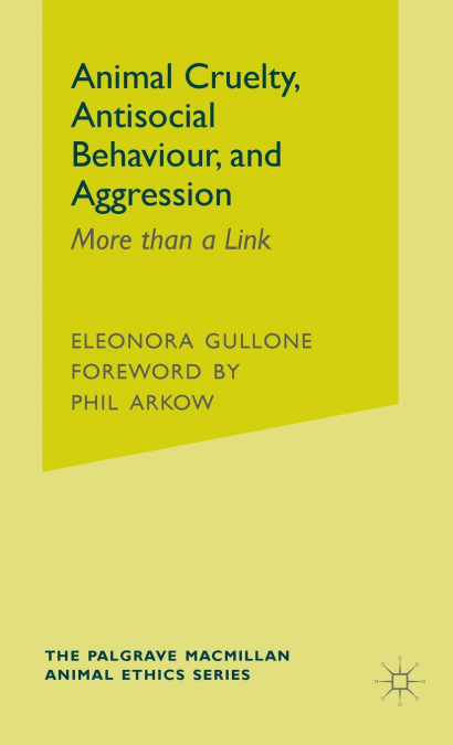 Animal Cruelty, Antisocial Behaviour, and Aggression