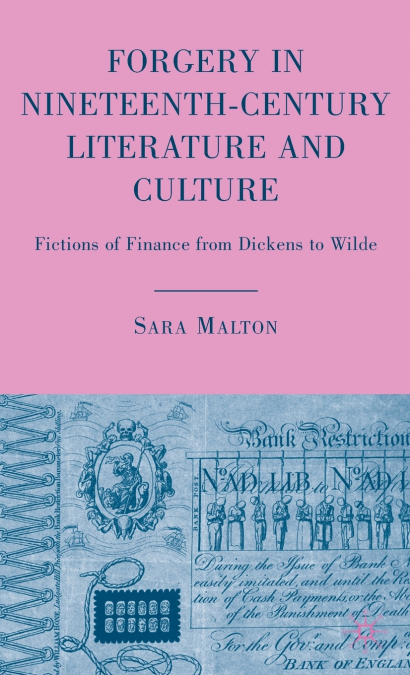 Forgery in Nineteenth-Century Literature and Culture