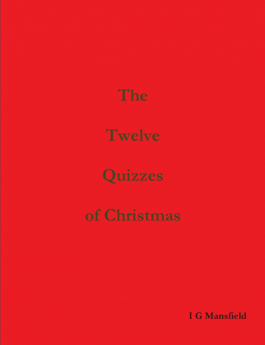 The Twelve Quizzes of Christmas
